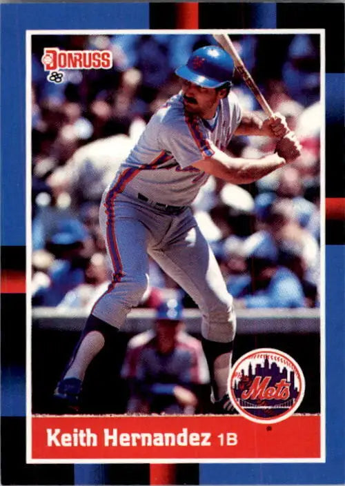 1988 Keith Hernandez Donruss Baseball Card #316 - Baseball Card Single