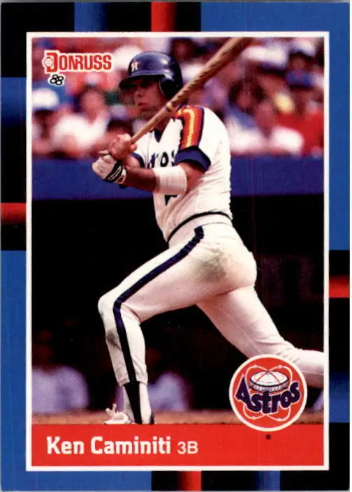 1988 Ken Caminiti Donruss Baseball Card #308 - Baseball Card Single
