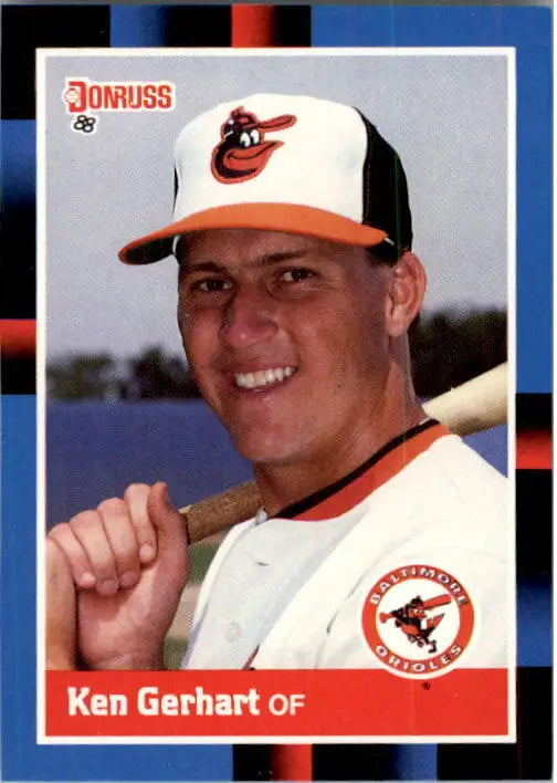1988 Ken Gerhart Donruss Baseball Card #213 - Baseball Card Single
