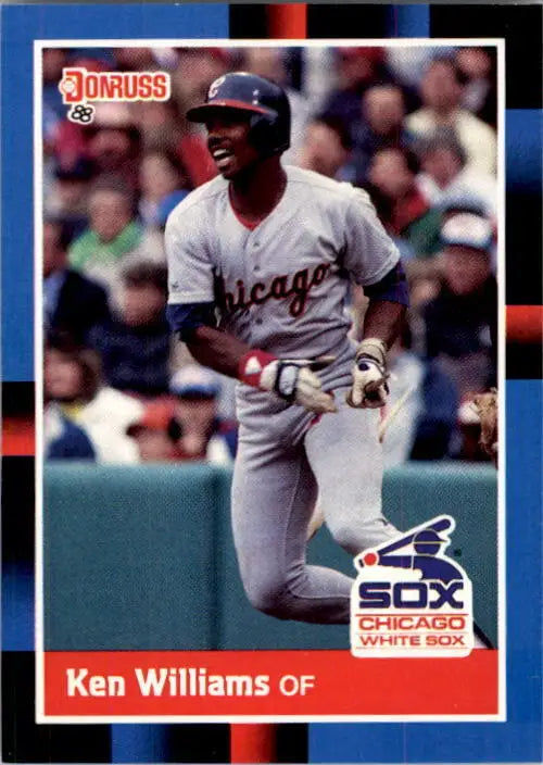 1988 Kenny Williams Donruss Baseball Card #334 - Baseball Card Single