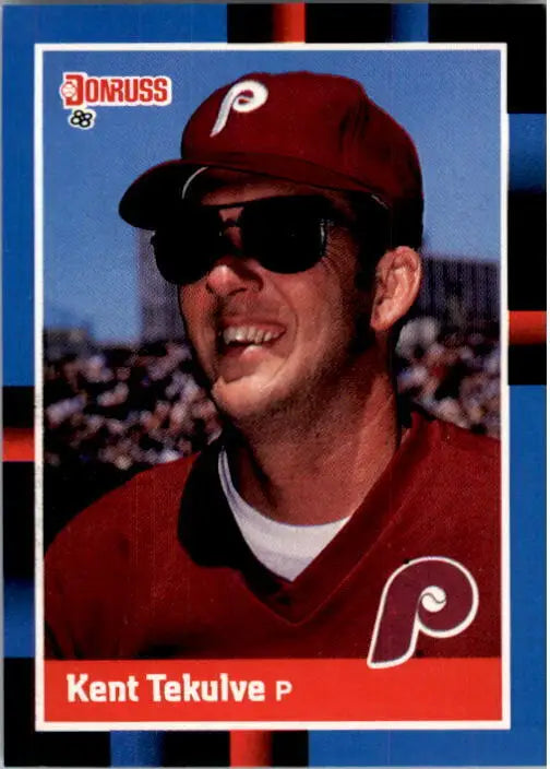 1988 Kent Tekulve Donruss Baseball Card #535 - Baseball Card Single