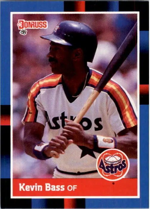 1988 Kevin Bass Donruss Baseball Card #286