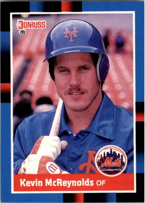 1988 Kevin McReynolds Donruss Baseball Card #617 - Baseball Card Single