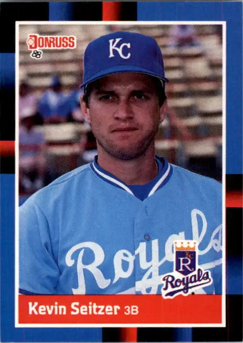 1988 Kevin Seitzer Donruss Baseball Card #280
