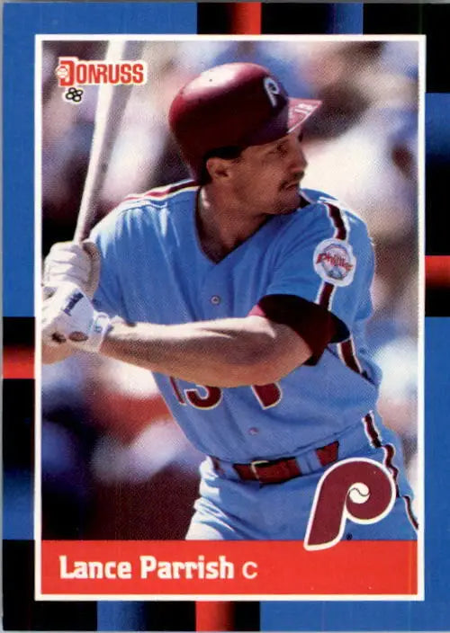1988 Lance Parrish Donruss Baseball Card #359