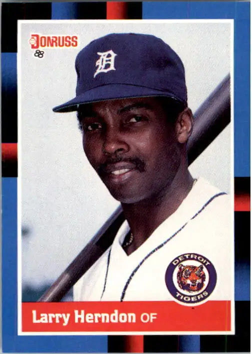 1988 Larry Herndon Donruss Baseball Card #353 - Baseball Card Single