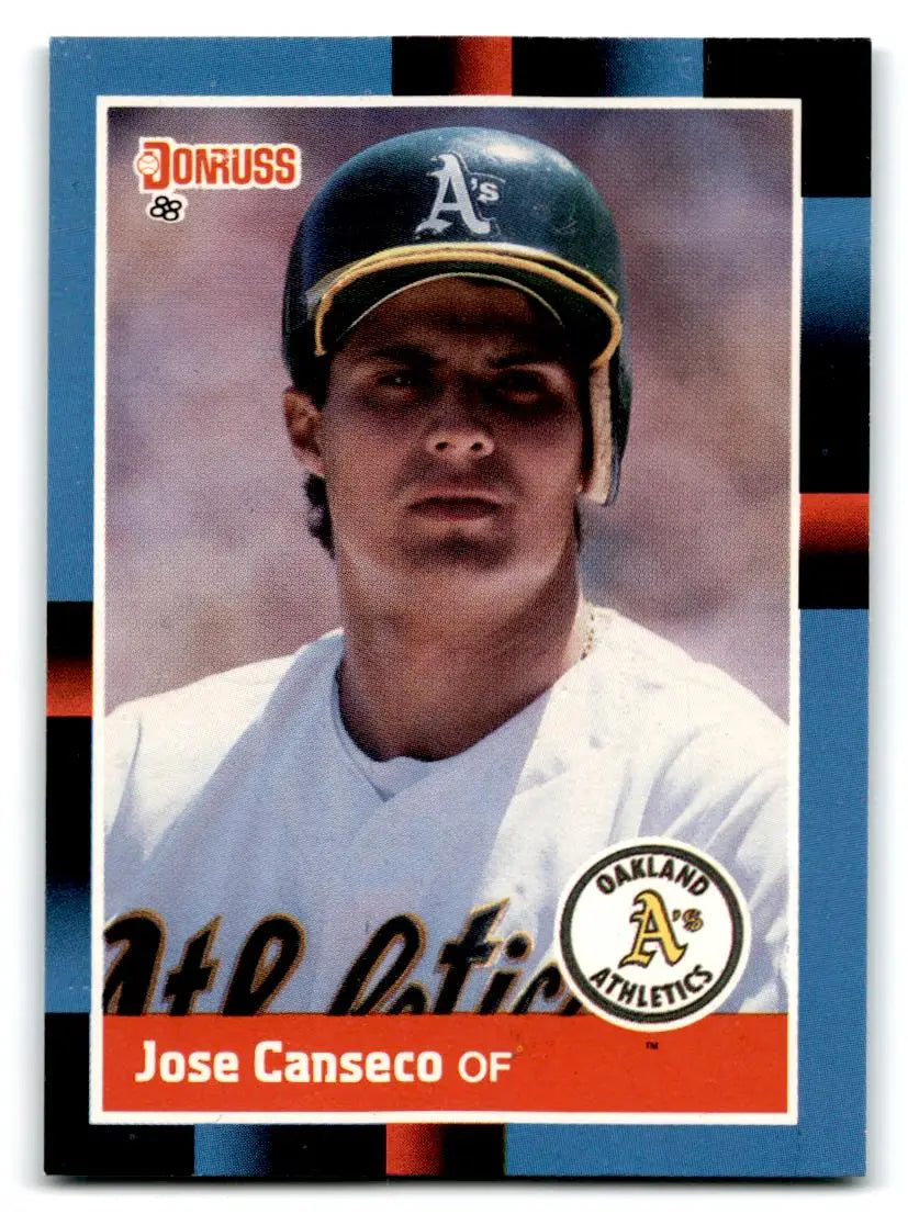1988 Leaf #138 Jose Canseco - Collectible Trading Card