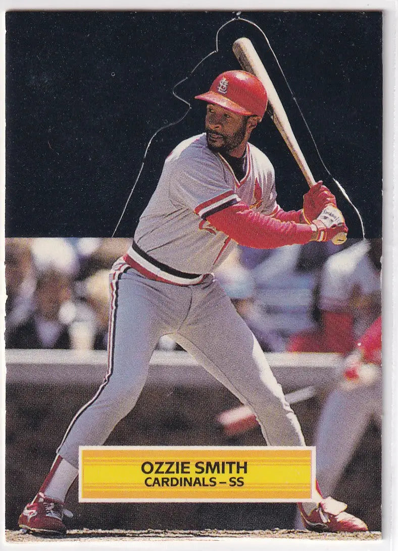 1988 LEAF OZZIE SMITH ALL STAR POP UP- ST LOUIS CARDINALS - Baseball Card Single
