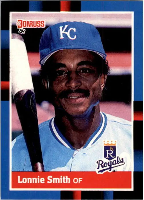 1988 Lonnie Smith Donruss Baseball Card #527 - Baseball Card Single