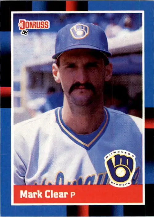 1988 Mark Clear Donruss Baseball Card #372 - Baseball Card Single