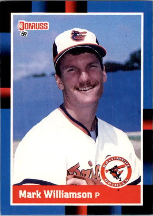 1988 Mark Williamson Donruss Baseball Card #418 - Baseball Card Single