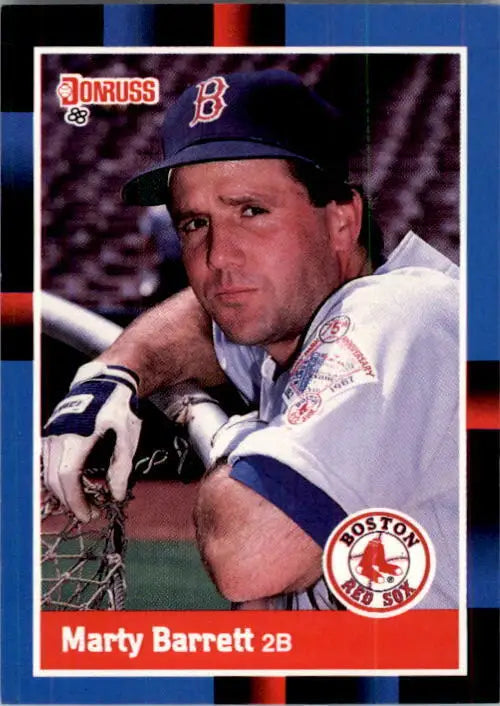 1988 Marty Barrett Donruss Baseball Card #276 - Baseball Card Single