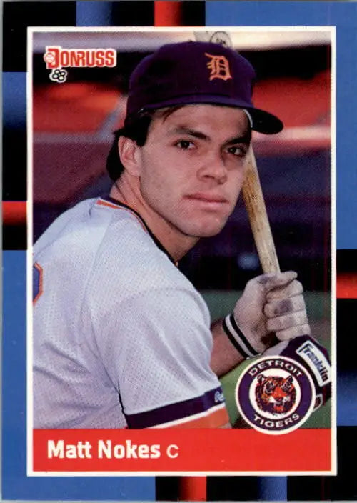 1988 Matt Nokes Donruss Baseball Card #152 - Baseball Card Single