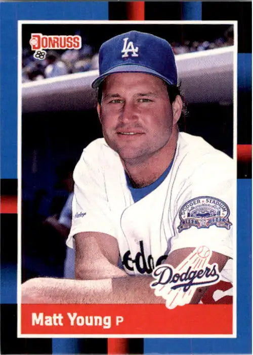 1988 Matt Young Donruss Baseball Card #423 - Baseball Card Single