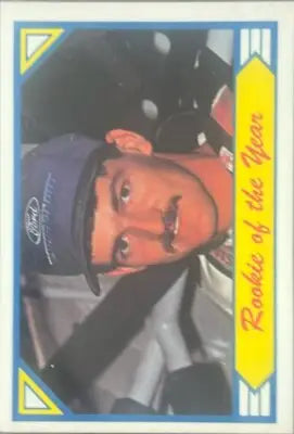 Rookie of the Year Davey Allison trading card from 1988 Maxx #40, collectible baseball card