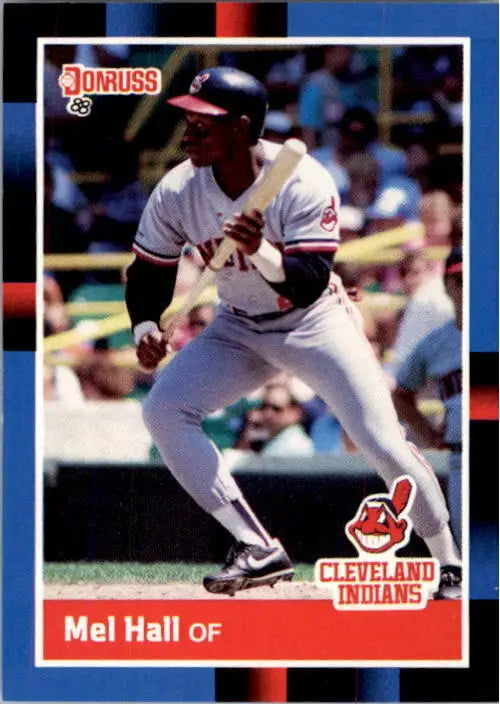 1988 Mel Hall Donruss Baseball Card #342 - Baseball Card Single