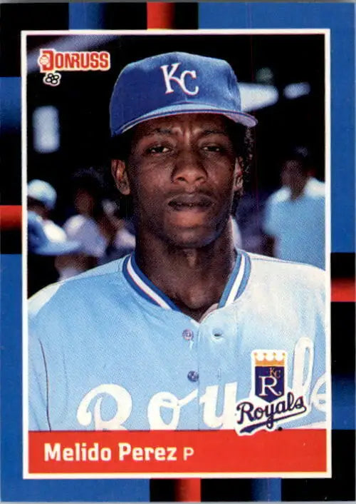 1988 Melido Perez Donruss Baseball Card #589 - Baseball Card Single