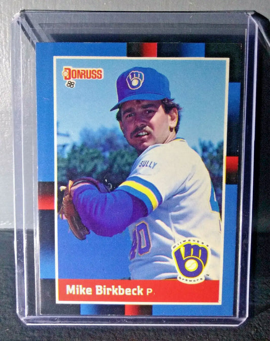 1988 Mike Birkbeck Donruss #49 Baseball Card - Baseball Card Single