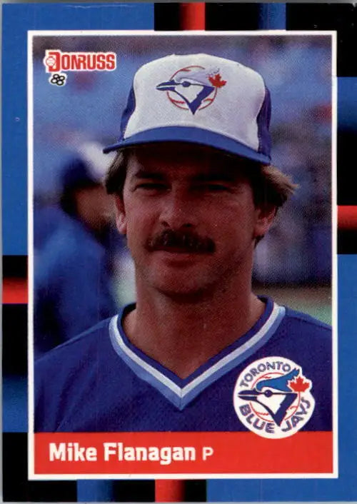 1988 Mike Flanagan Donruss Baseball Card #636 - Baseball Card Single