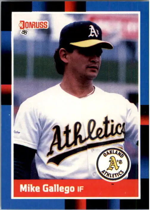 1988 Mike Gallego Donruss Baseball Card #379 - Baseball Card Single