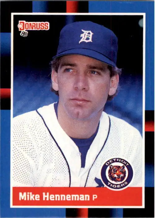 1988 Mike Henneman Donruss Baseball Card #420 - Baseball Card Single