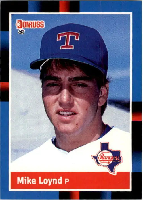 1988 Mike Loynd Donruss Baseball Card #550 - Baseball Card Single