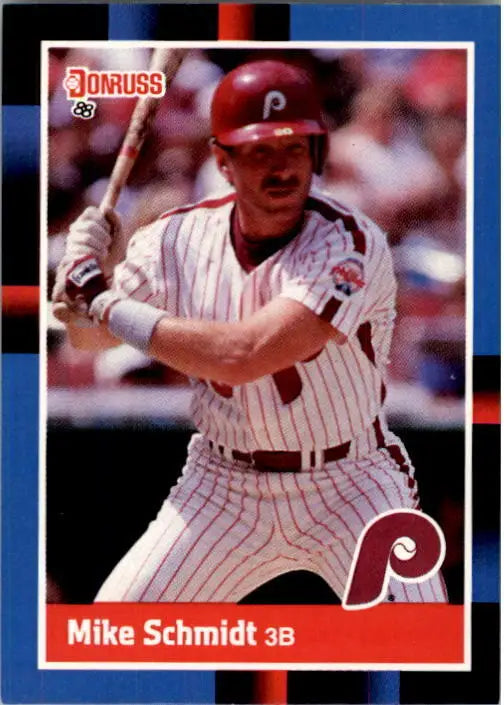 1988 Mike Schmidt Donruss Baseball Card #330 - Baseball Card Single