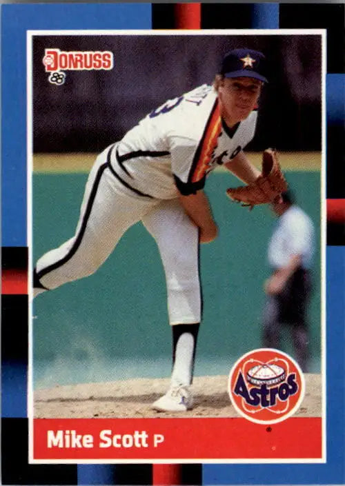 1988 Mike Scott Donruss Baseball Card #112 - Baseball Card Single