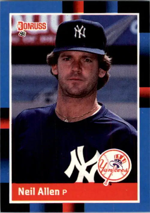 1988 Neil Allen Donruss Baseball Card #597 - Baseball Card Single