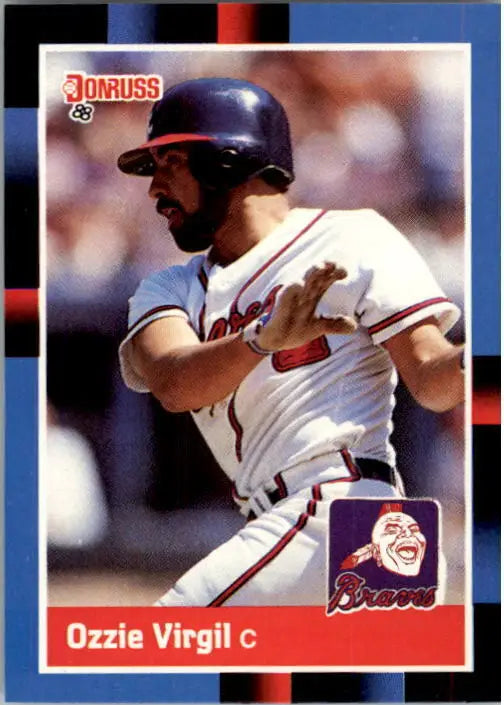 1988 Ozzie Virgil Donruss Baseball Card #143 - Baseball Card Single