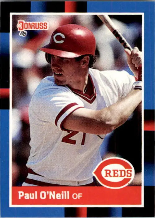 1988 Paul O’Neill Donruss Baseball Card #433
