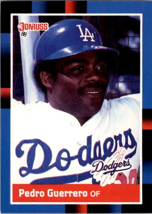1988 Pedro Guerrero Donruss Baseball Card #278 - Baseball Card Single