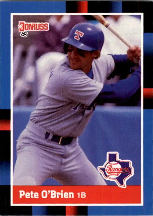 1988 Pete O’Brien Donruss Baseball Card #284 - Baseball Card Single