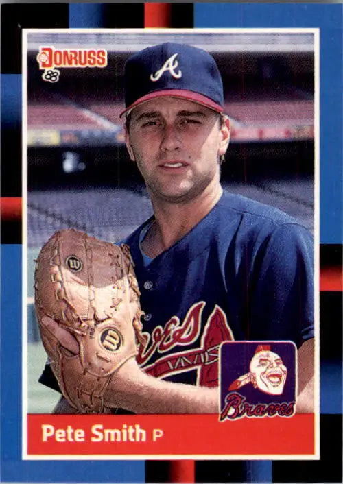 1988 Pete Smith Donruss Baseball Card #571 - Baseball Card Single