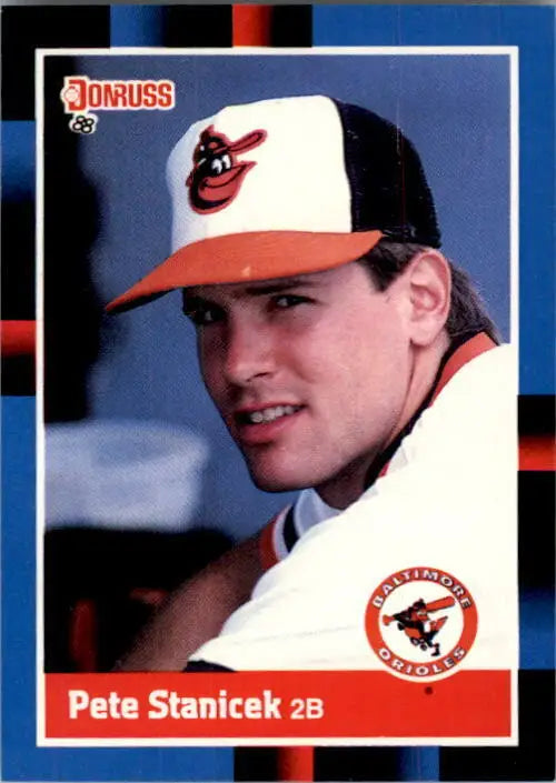 1988 Pete Stanicek Donruss Baseball Card #541 - Baseball Card Single