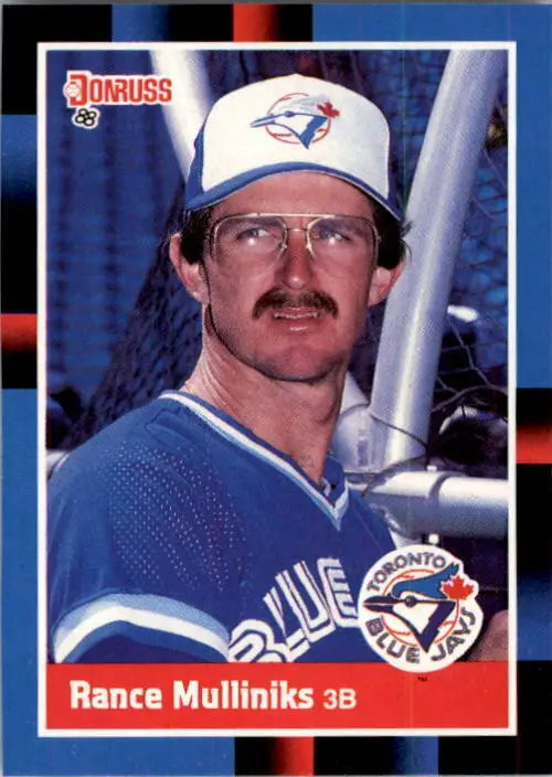 1988 Rance Mulliniks Donruss Baseball Card #197 - Baseball Card Single