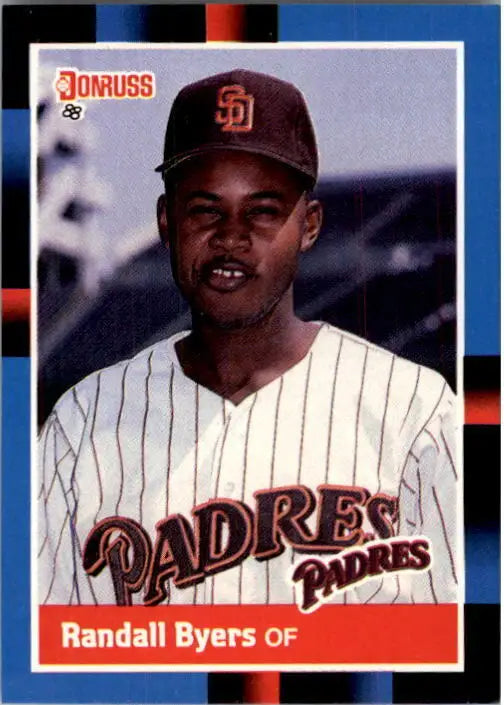 1988 Randall Byers Donruss Baseball Card #605 - Baseball Card Single