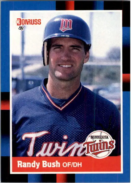 1988 Randy Bush Donruss Baseball Card #272 - Baseball Card Single