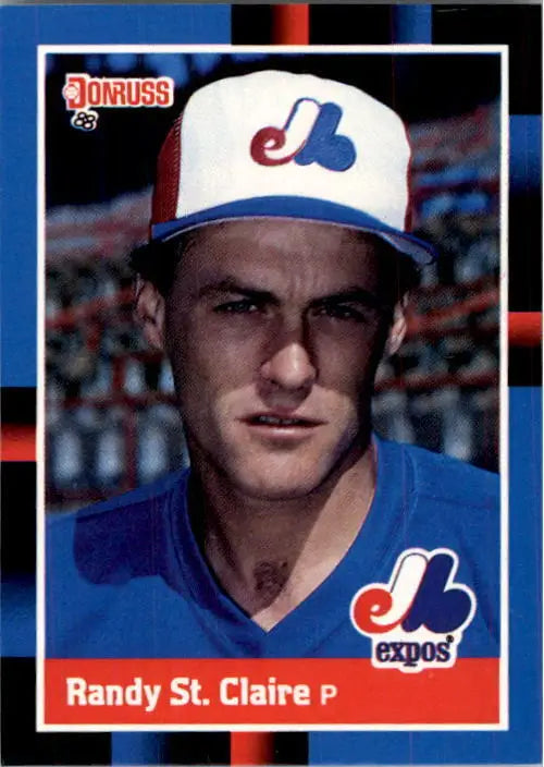 1988 Randy St. Claire Donruss Baseball Card #426 - Baseball Card Single