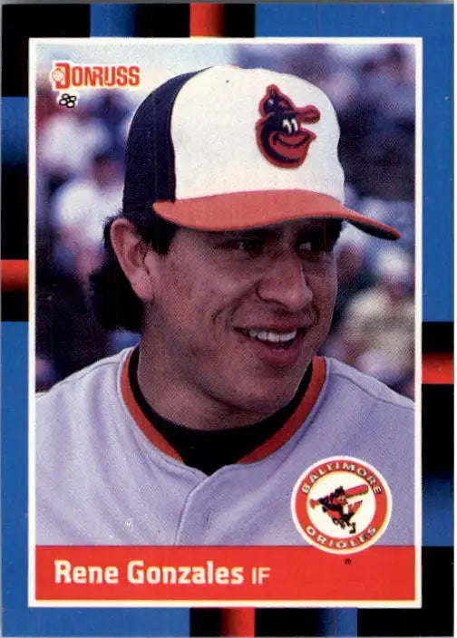 1988 Rene Gonzales Donruss Baseball Card #582 - Baseball Card Single
