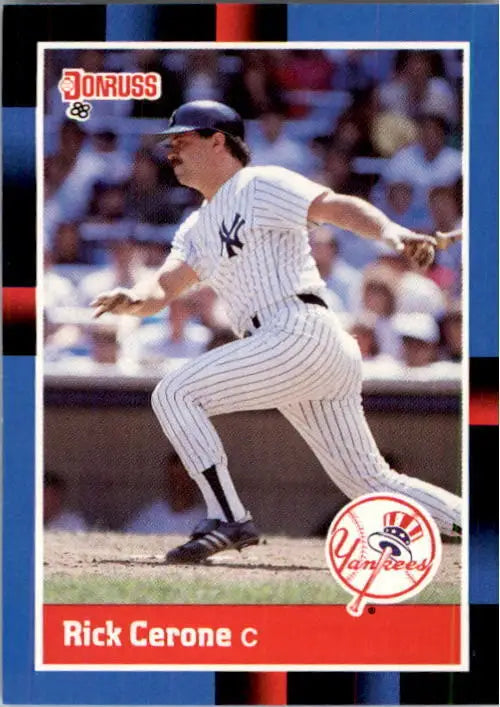 1988 Rick Cerone Donruss Baseball Card #351 - Baseball Card Single