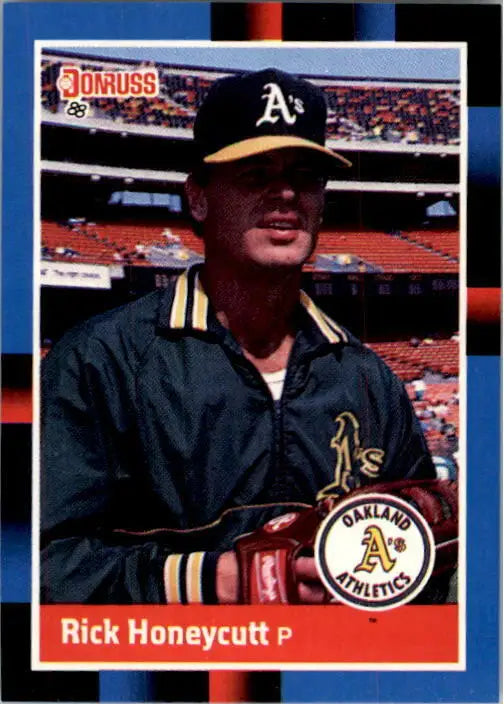 1988 Rick Honeycutt Donruss Baseball Card #590 - Baseball Card Single