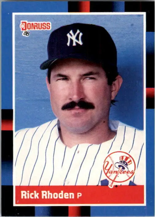 1988 Rick Rhoden Donruss Baseball Card #128 - Baseball Card Single
