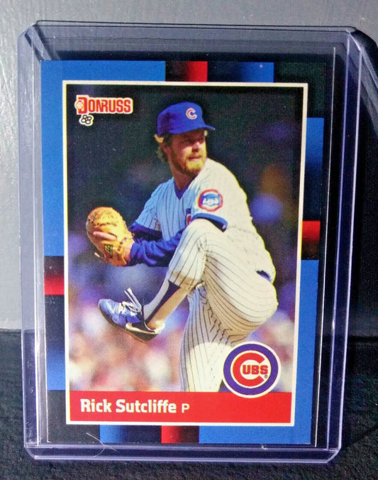 1988 Rick Sutcliffe Donruss #68 Baseball Card - Baseball Card Single