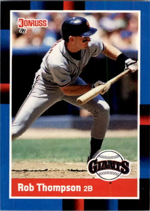1988 Robby Thompson Donruss Baseball Card #268 - Baseball Card Single
