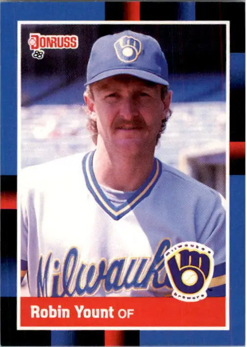 1988 Robin Yount Donruss Baseball Card #295 - Baseball Card Single