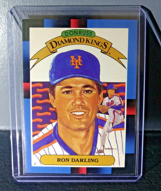 1988 Ron Darling Donruss Diamond Kings #6 Baseball Card - Baseball Card Single