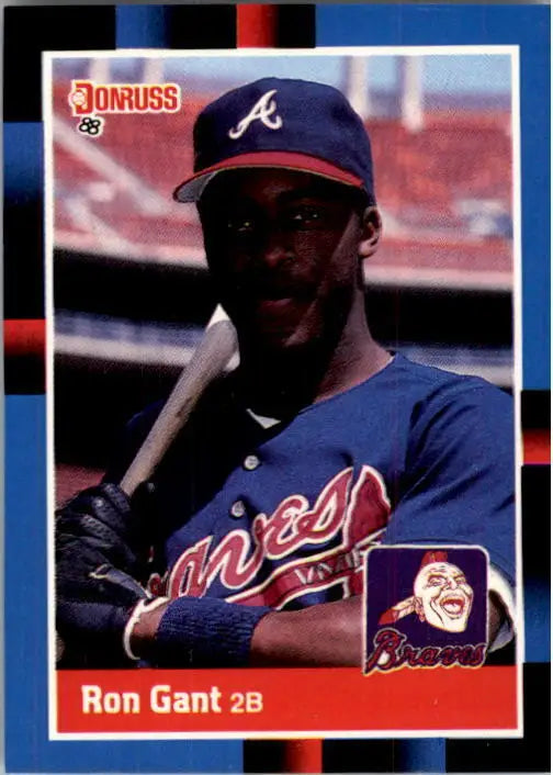 1988 Ron Gant Donruss Baseball Card #654 - Baseball Card Single
