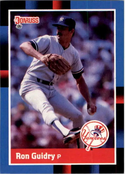 1988 Ron Guidry Donruss Baseball Card #175 - Baseball Card Single