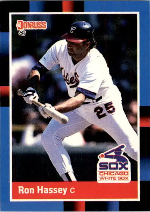 1988 Ron Hassey Donruss Baseball Card #580 - Baseball Card Single